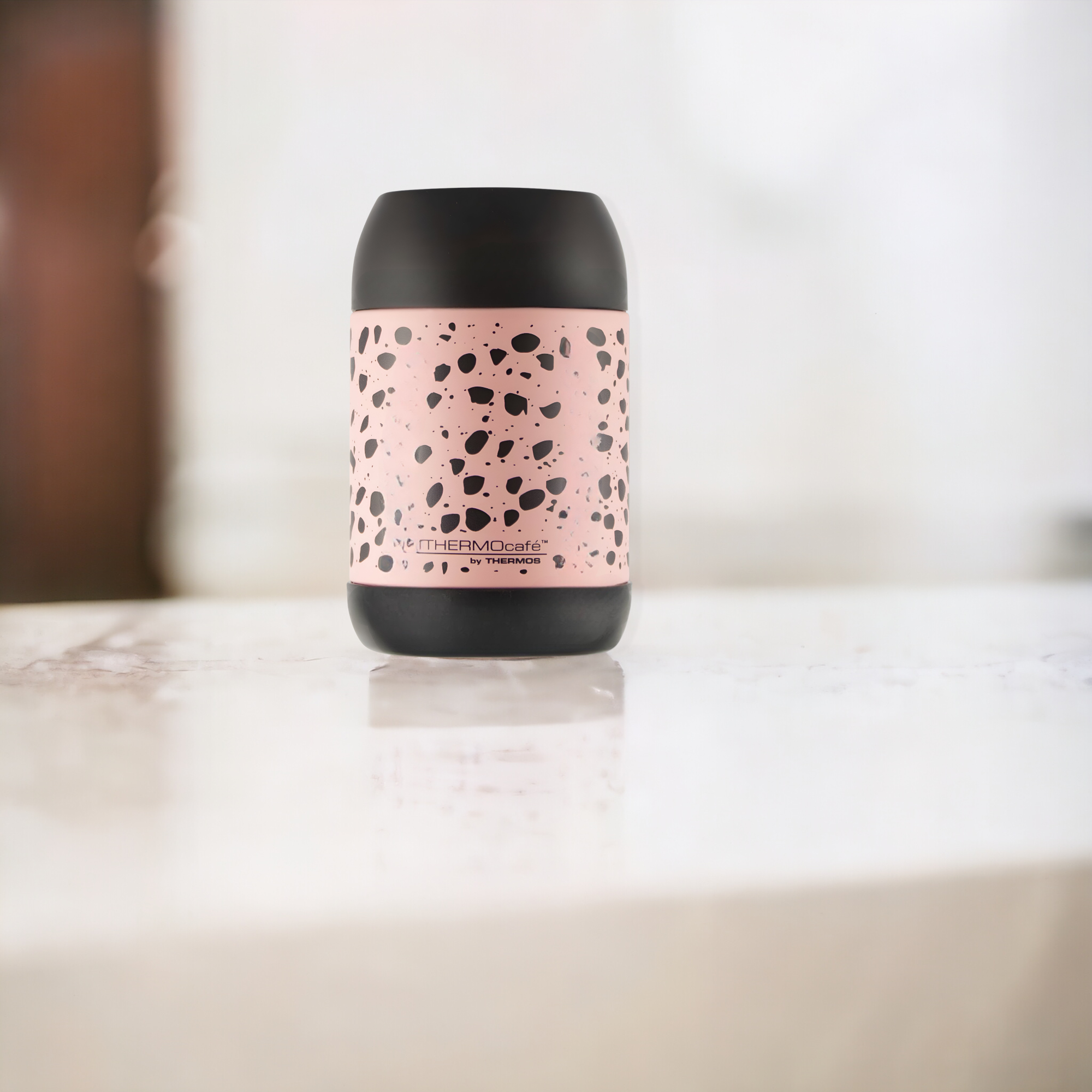 Termo de Comida Camel Acero Inoxidable 500ML Dálmata Pink