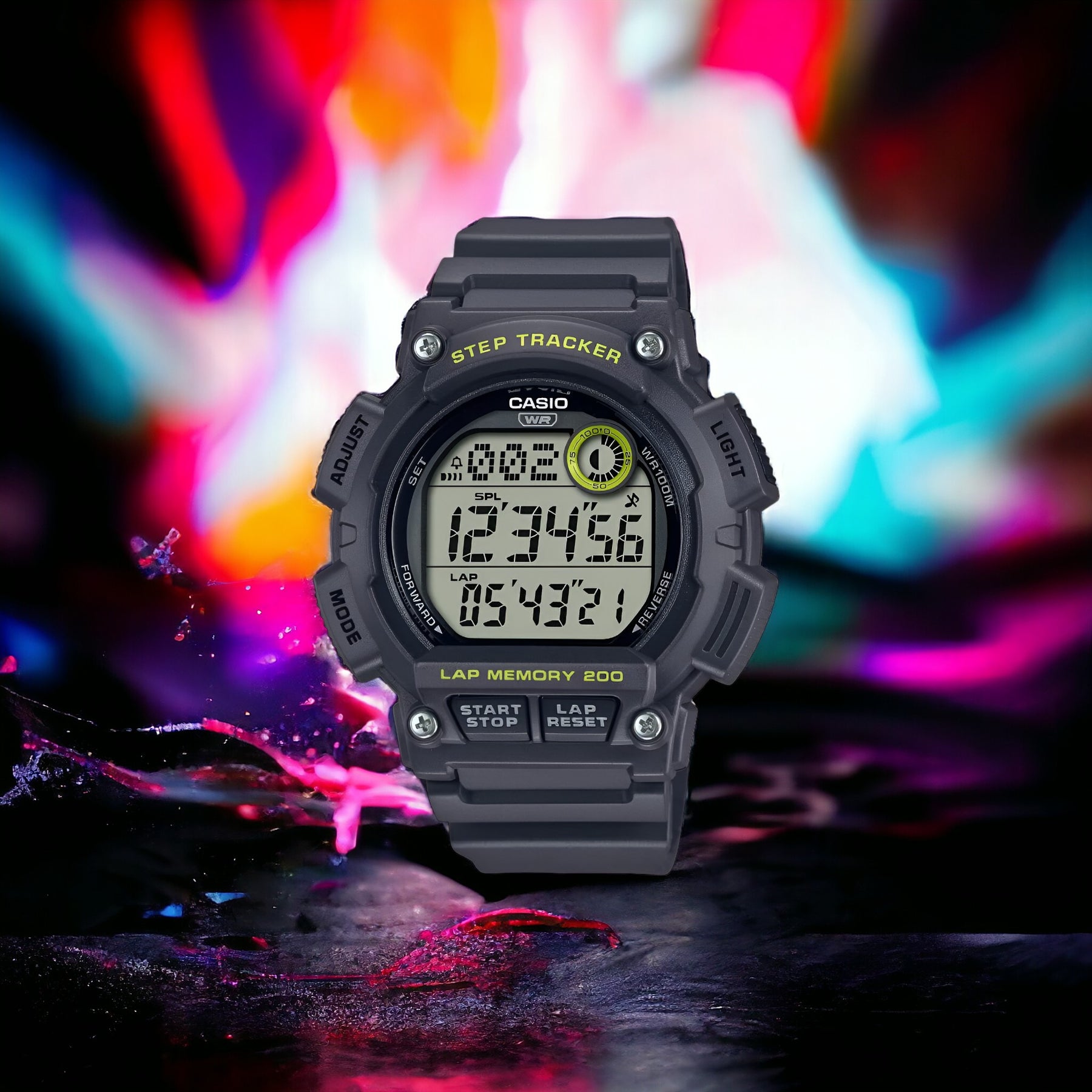 Reloj Casio De Hombre Digital WS-2100H-8AVDF Black Edition