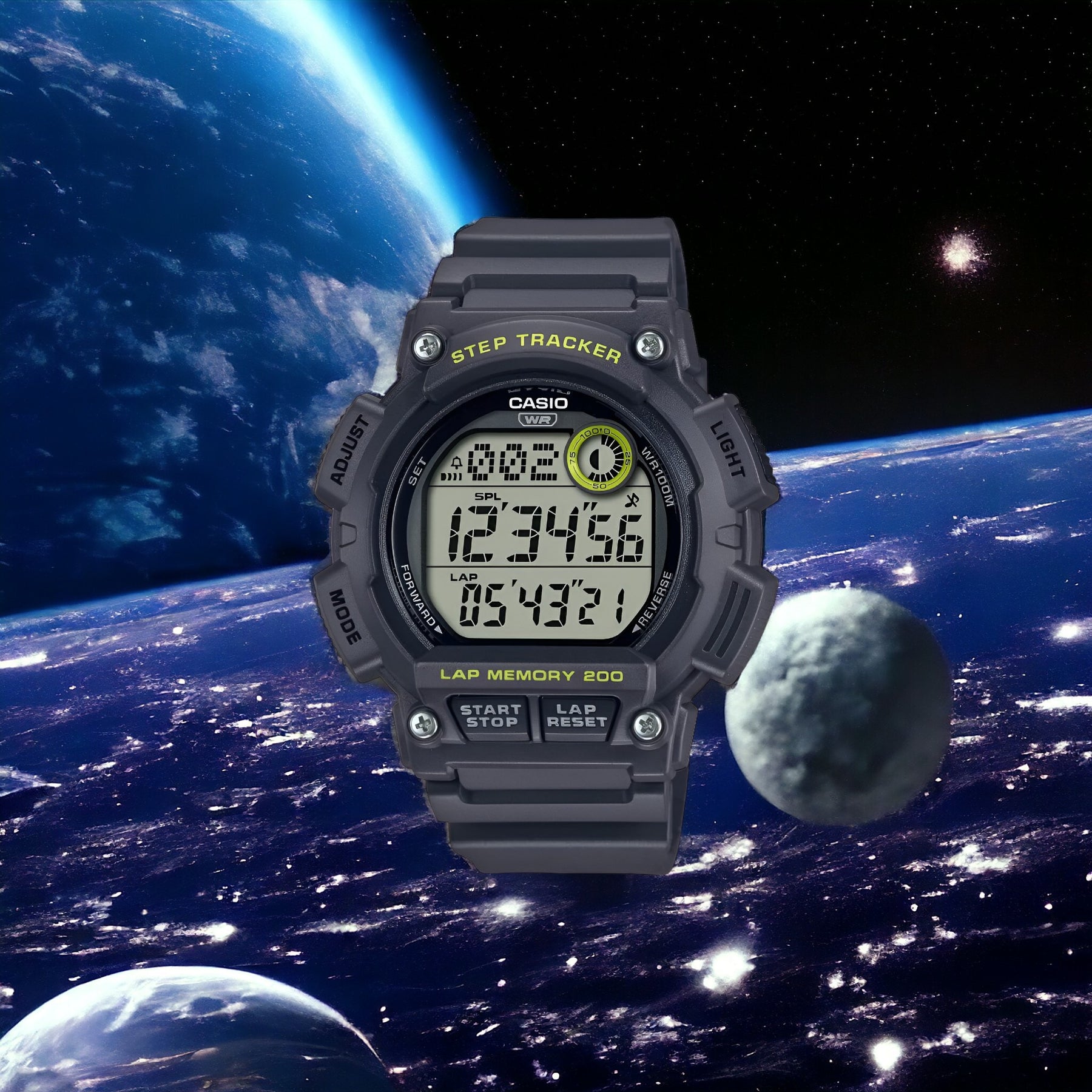 Reloj Casio De Hombre Digital WS-2100H-8AVDF Black Edition