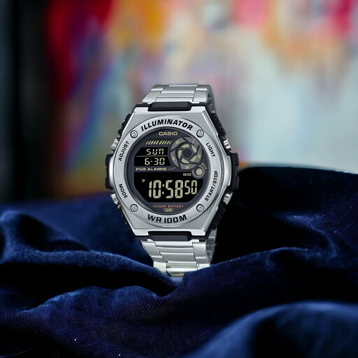 Reloj Casio de Hombre MWD-100H-1BVDF Sport Wear Dark