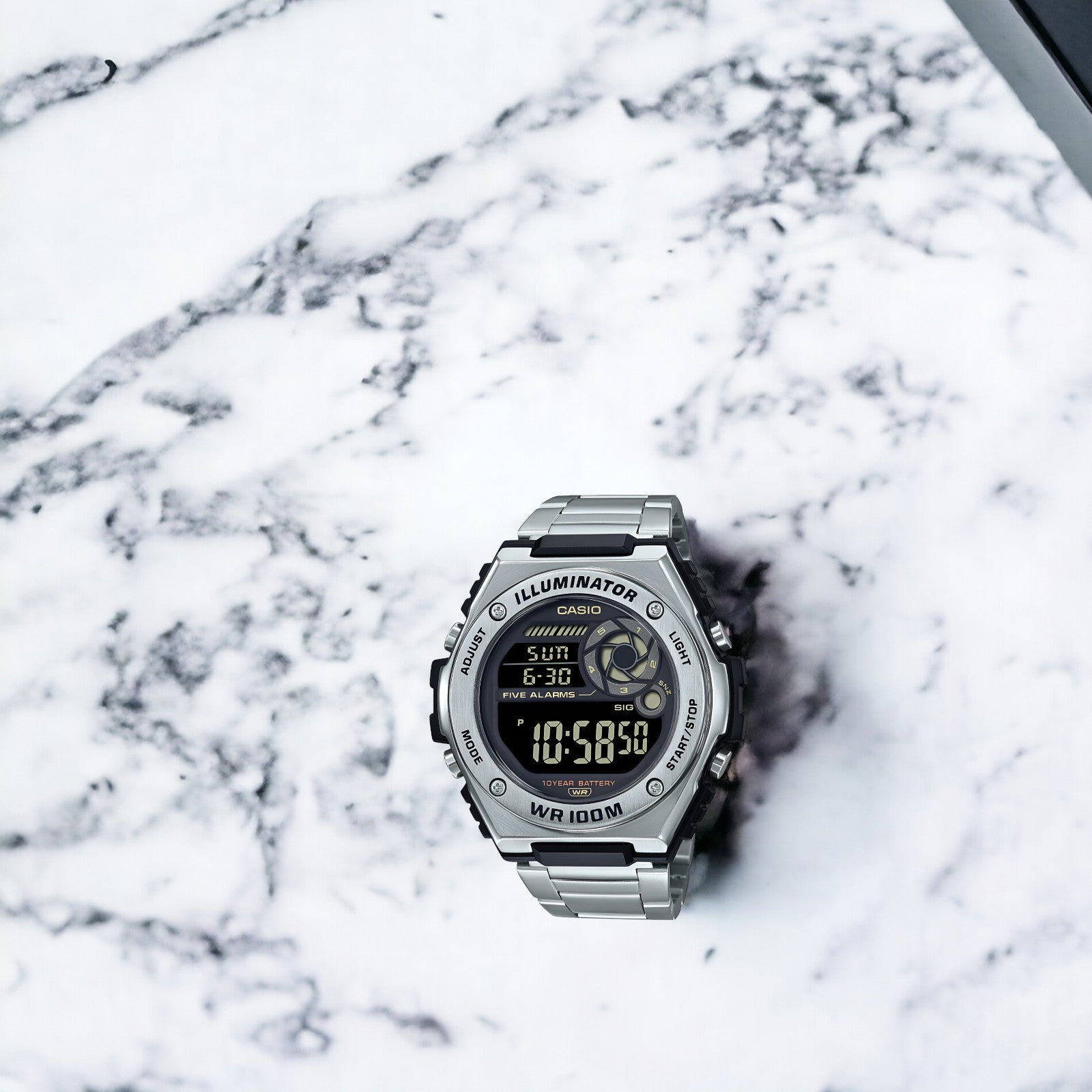 Reloj Casio de Hombre MWD-100H-1BVDF Sport Wear Dark