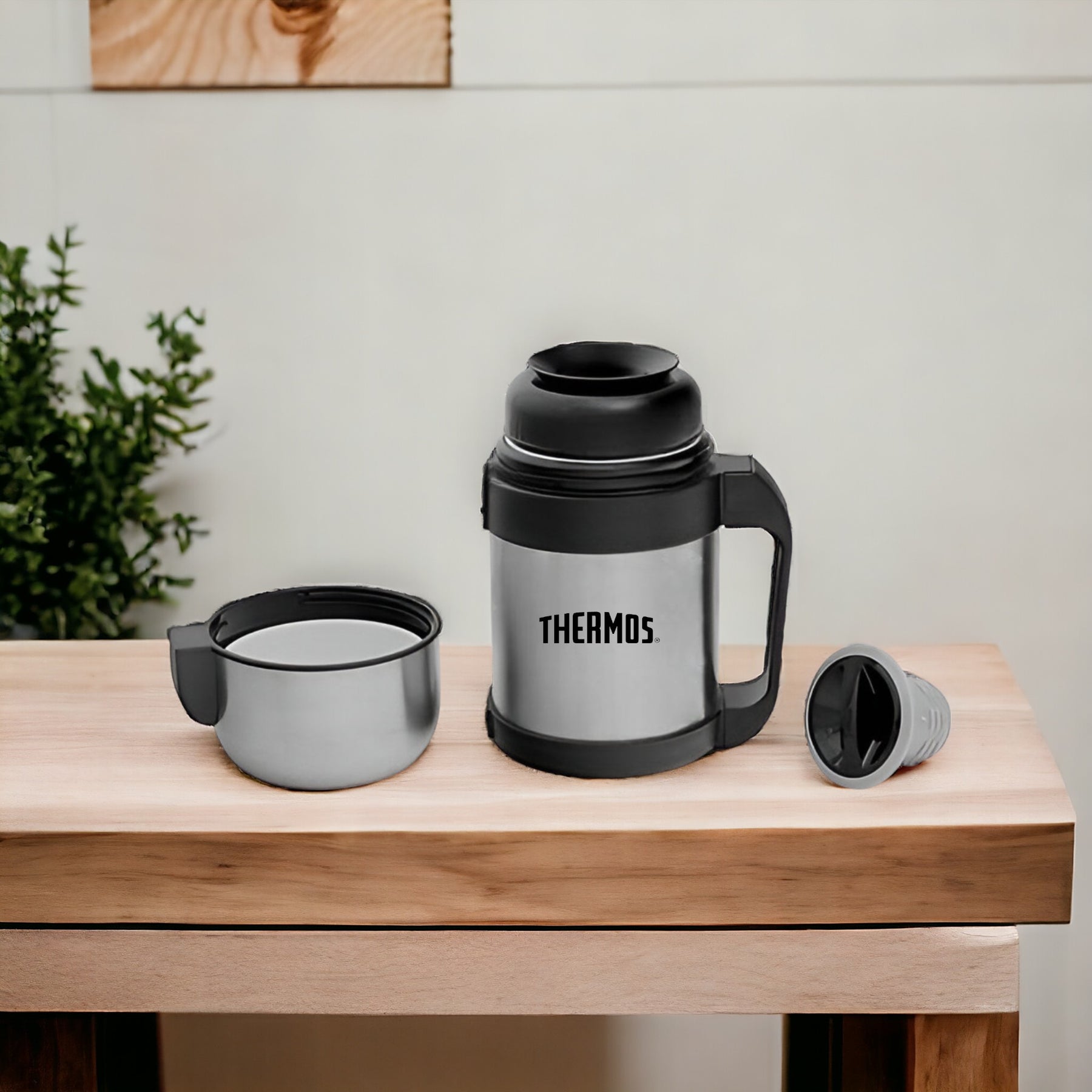 Termo Thermos Para Comida 1000cc Inox Multi Propósito 186297