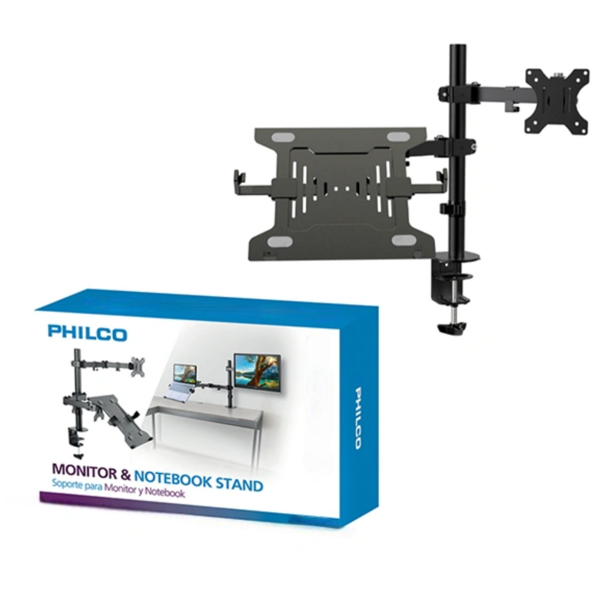 Soporte Articulado para Notebook y Monitor Ajustable 32” Max