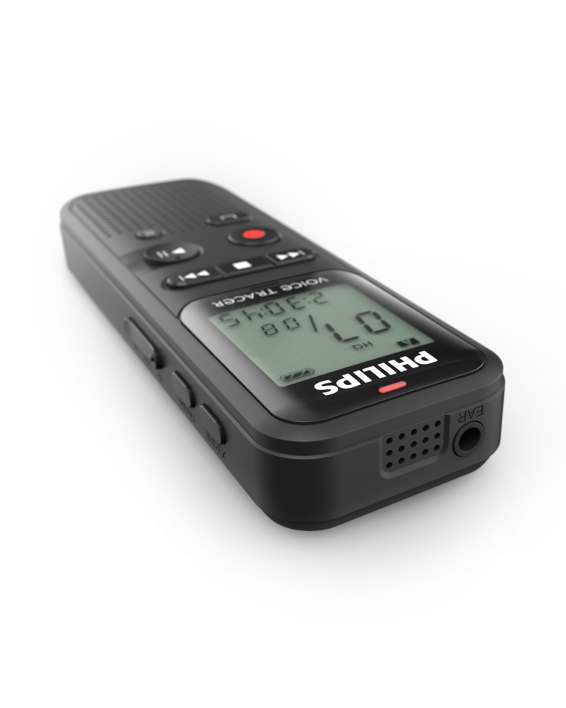 Grabadora de Voz Philips DVT1160 Audio Profesional HIFI 8 GB