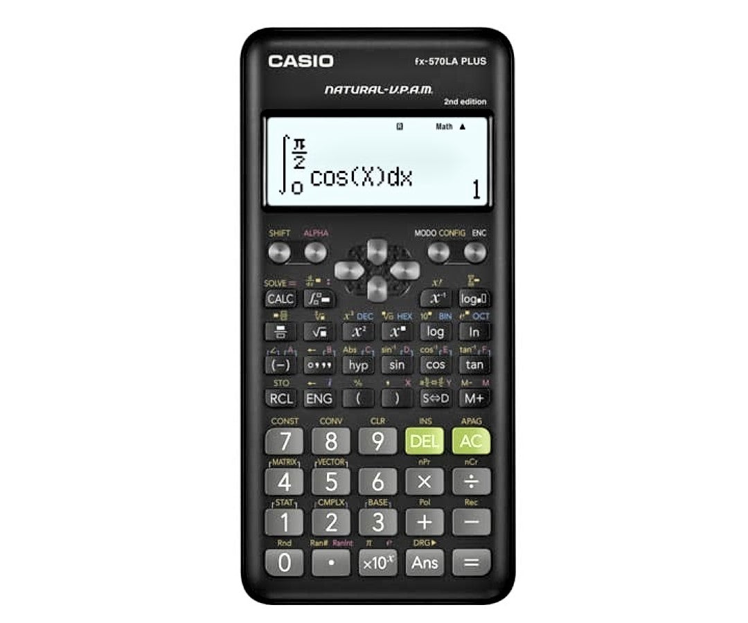 Calculadora Casio Cientifica FX-570LA PLUS 2 + 417 Funciones
