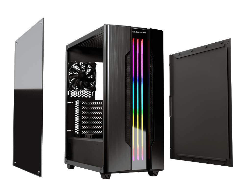 Gabinete Gamer Cougar Gemini S ARGB Vidrio Lateral Templado