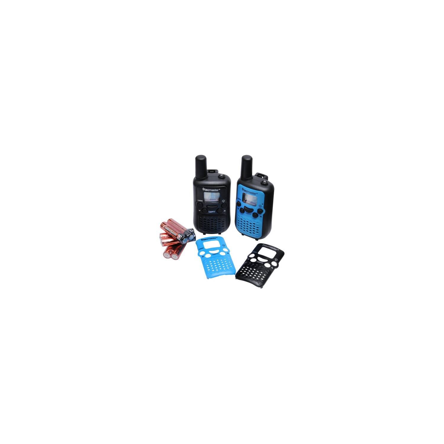Kit Radios Walkie Talkie Tecmaster 22 Canales Blue