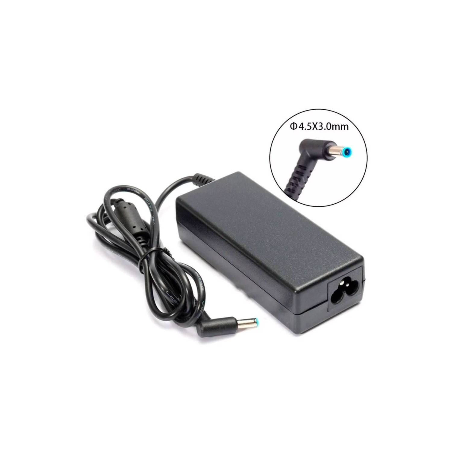 Cargador Notebook Para HP 19.5V / 3.33A Punta Azul 4.5*3.0mm