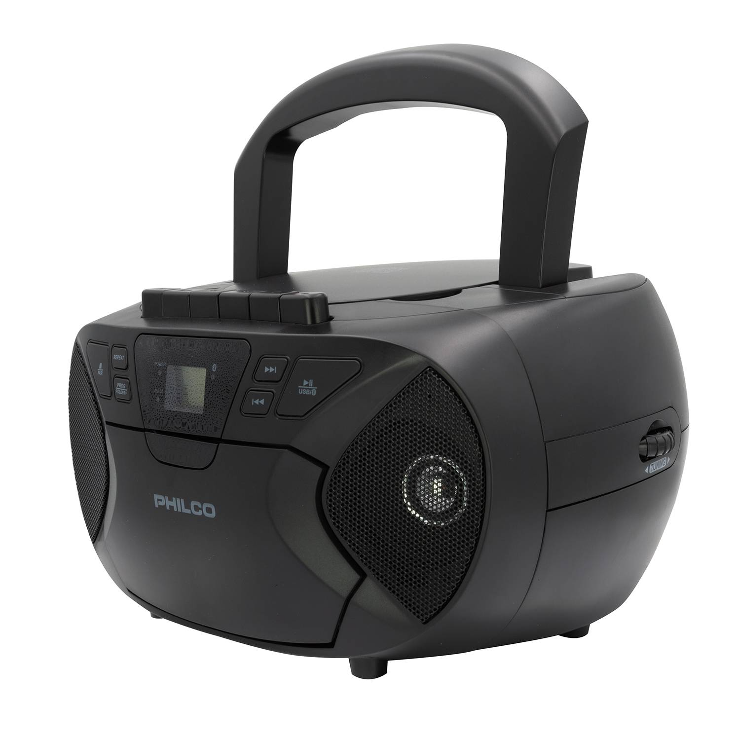 Radio Boombox Retro con CD, Cassette y Bluetooth PJC2050BT