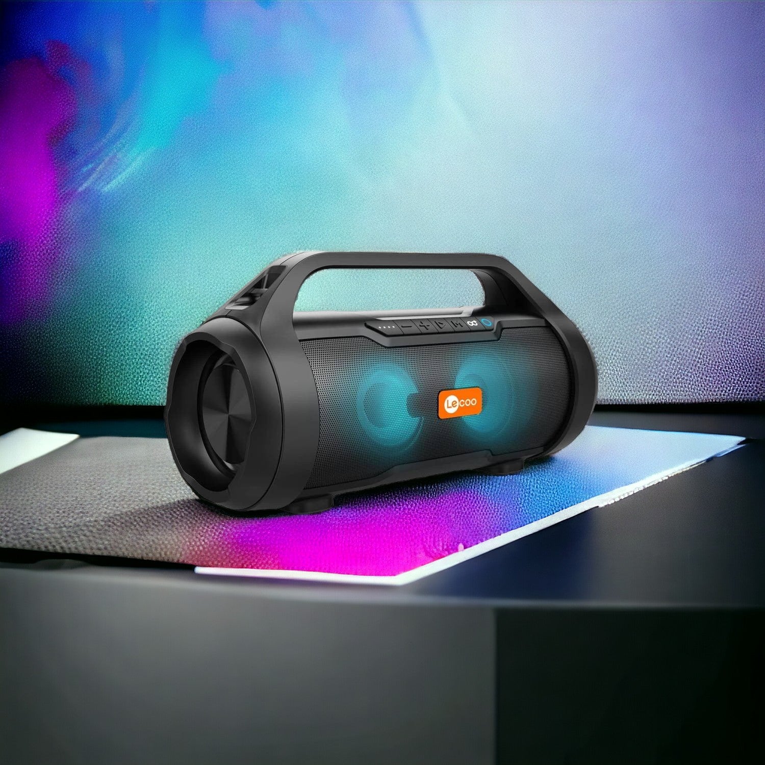 Parlante Portatil Lenovo Leco DS154 Bluetooth Retroiluminado