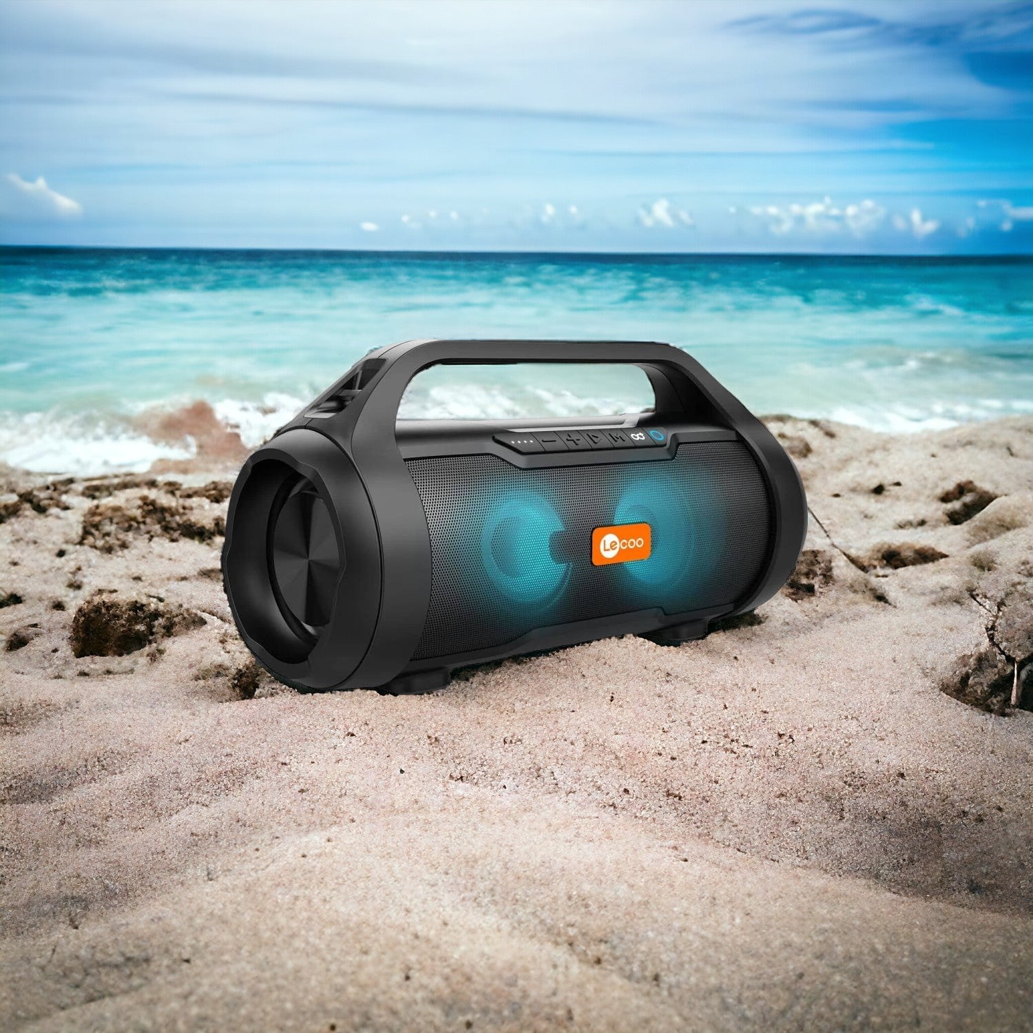 Parlante Portatil Lenovo Leco DS154 Bluetooth Retroiluminado