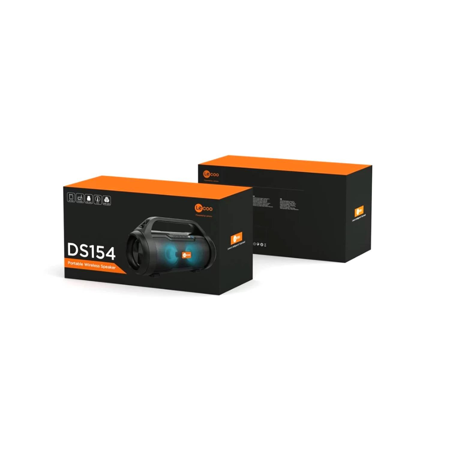 Parlante Portatil Lenovo Leco DS154 Bluetooth Retroiluminado