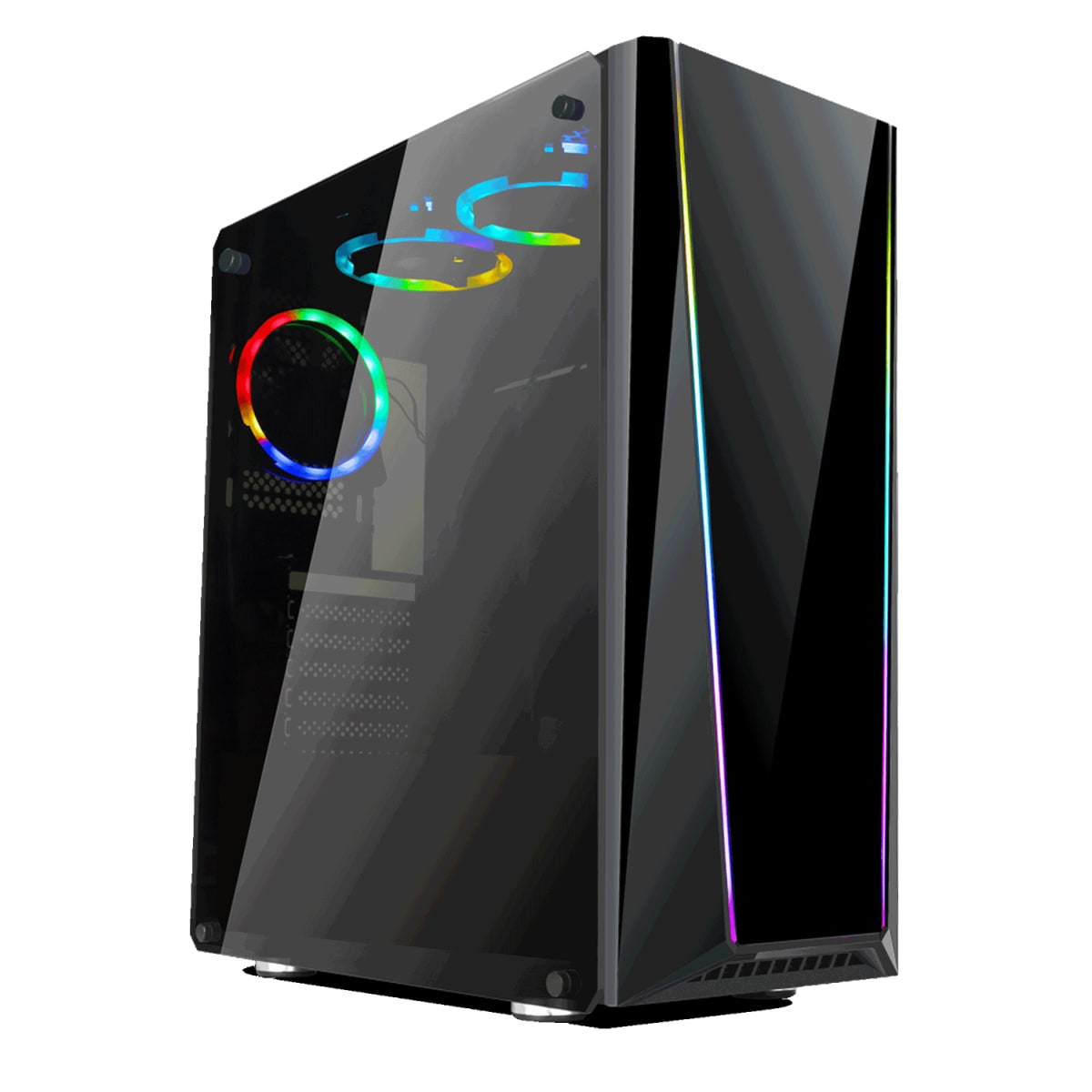 Gabinete Redragon Gamer Tailgate Vidrio Templado Full Rgb