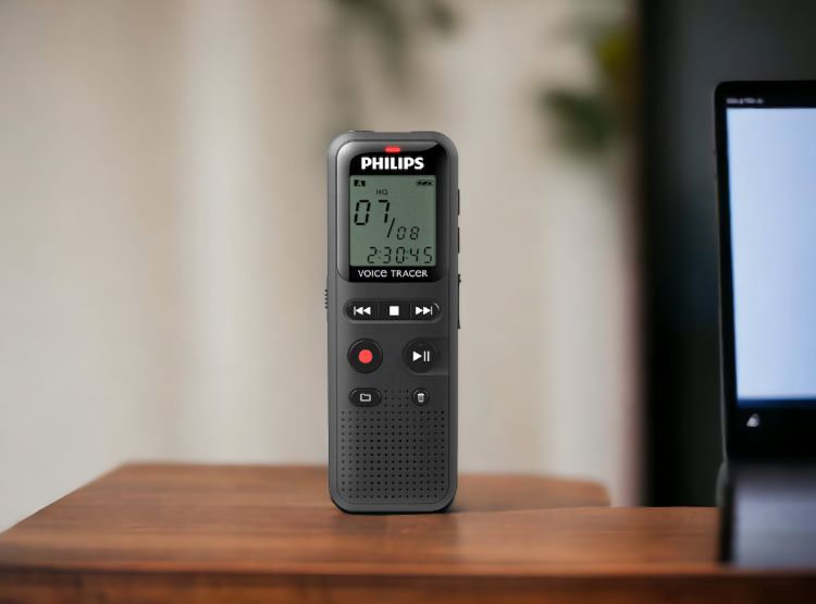 Grabadora de Voz Philips DVT1160 Audio Profesional HIFI 8 GB