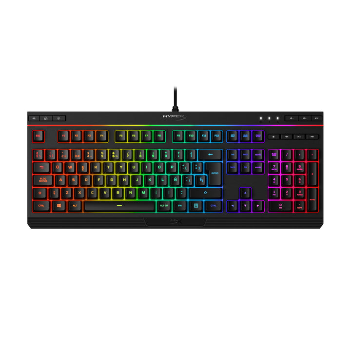 Teclado Gamer HyperX Alloy Core RGB IPX Multiplataformas