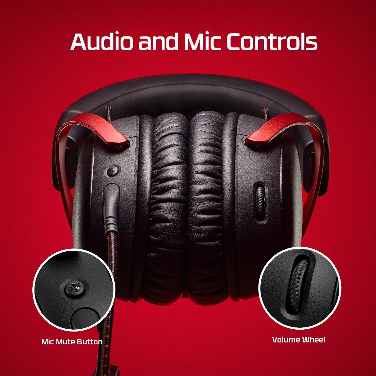 Audífonos HyperX Cloud III USB Comfort Multiplataformas RED