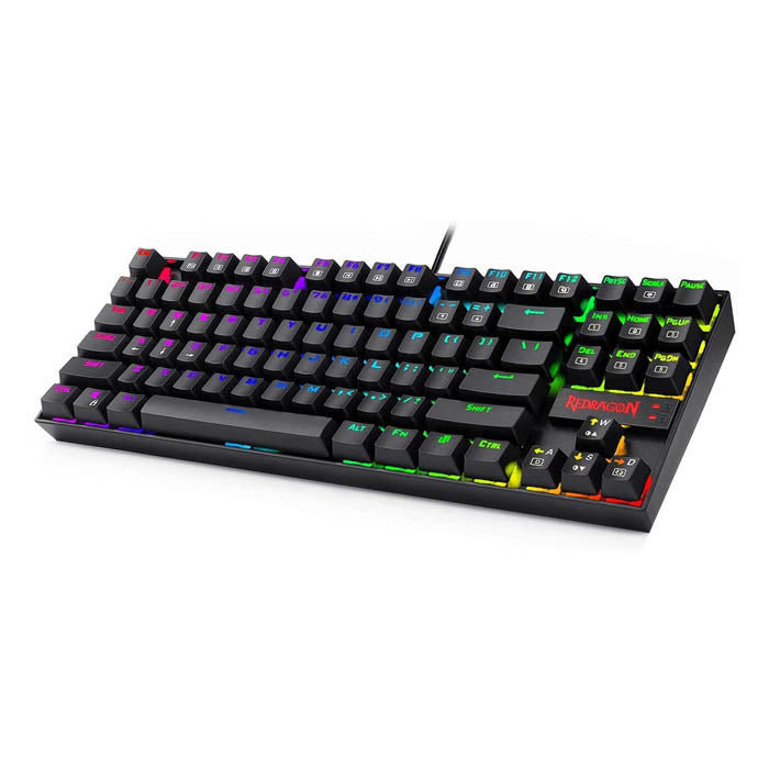 Teclado Mecánico Redragon Kumara RGB Black Gamer Edition