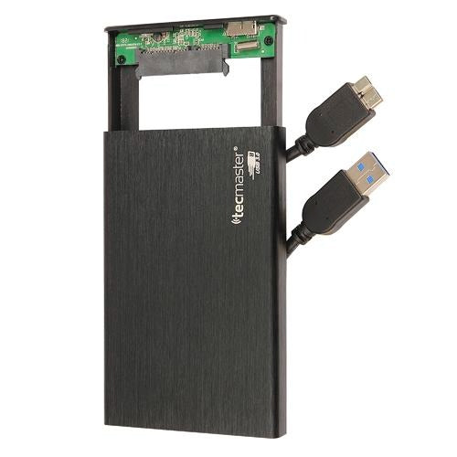 Case Cofre Para Discos SSD/HDD 2.5" Aluminium Usb 3.0 5Gbps