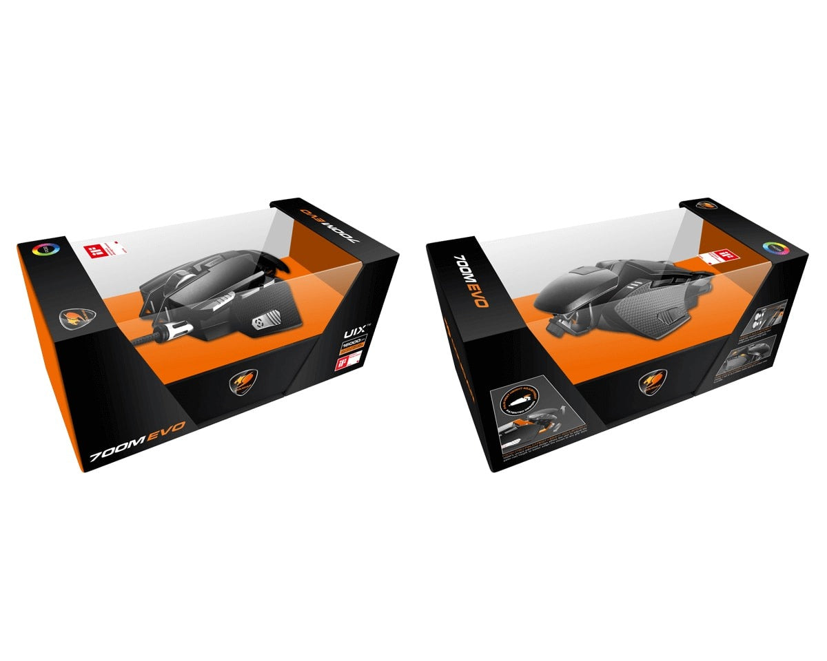Mouse Gamer Cougar 700M Evo Pro 16000 Dpi Black Edition