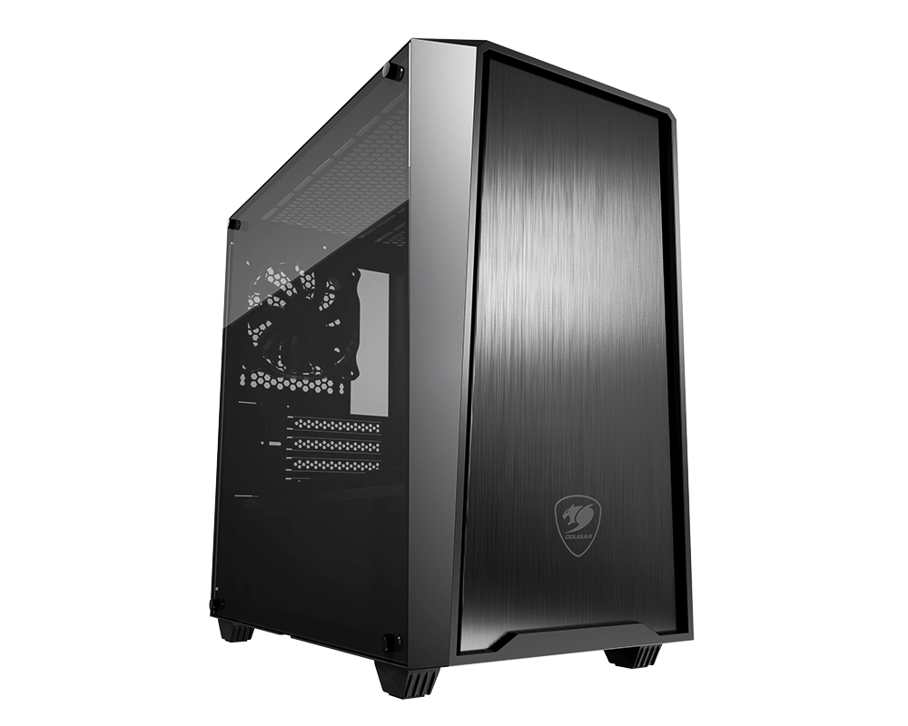 Gabinete Cougar MG130-G con Vidrio Lateral Templado