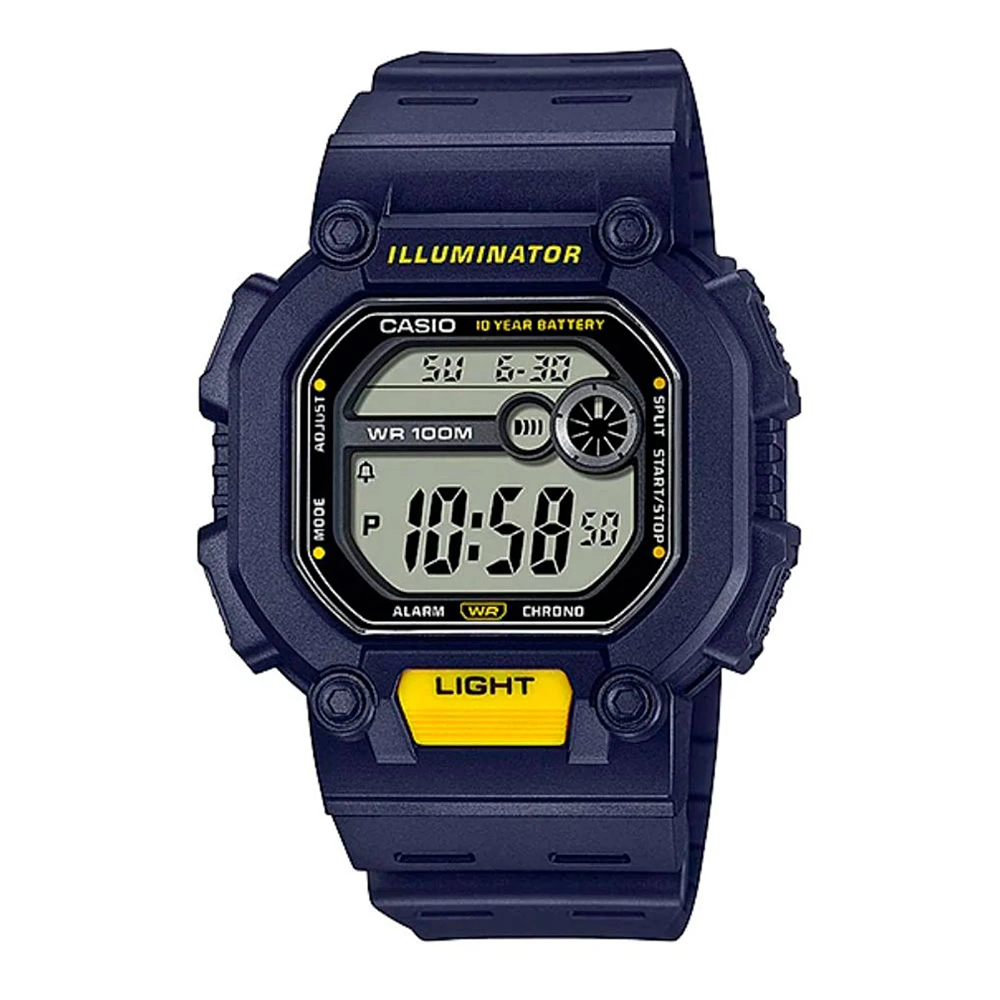 Reloj Casio de Hombre W-737H-2Avdf Classic Line Digital Azul