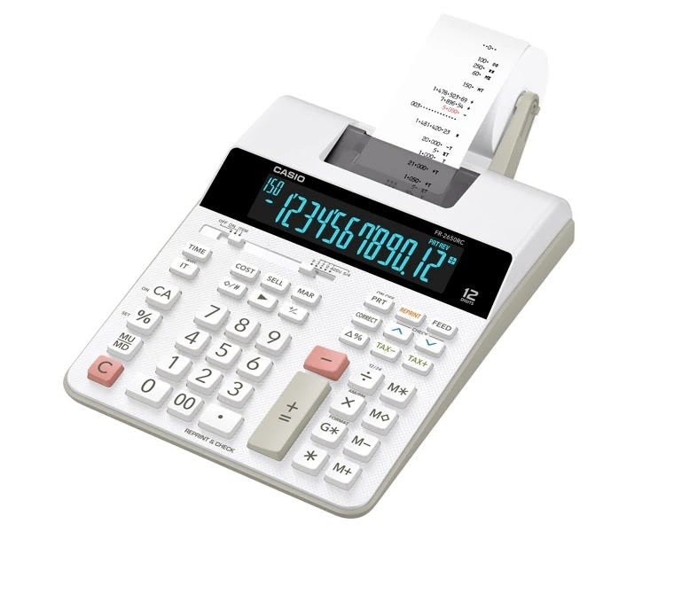 Calculadora Casio Con Rollo Fr-2650Rc Pro Edition