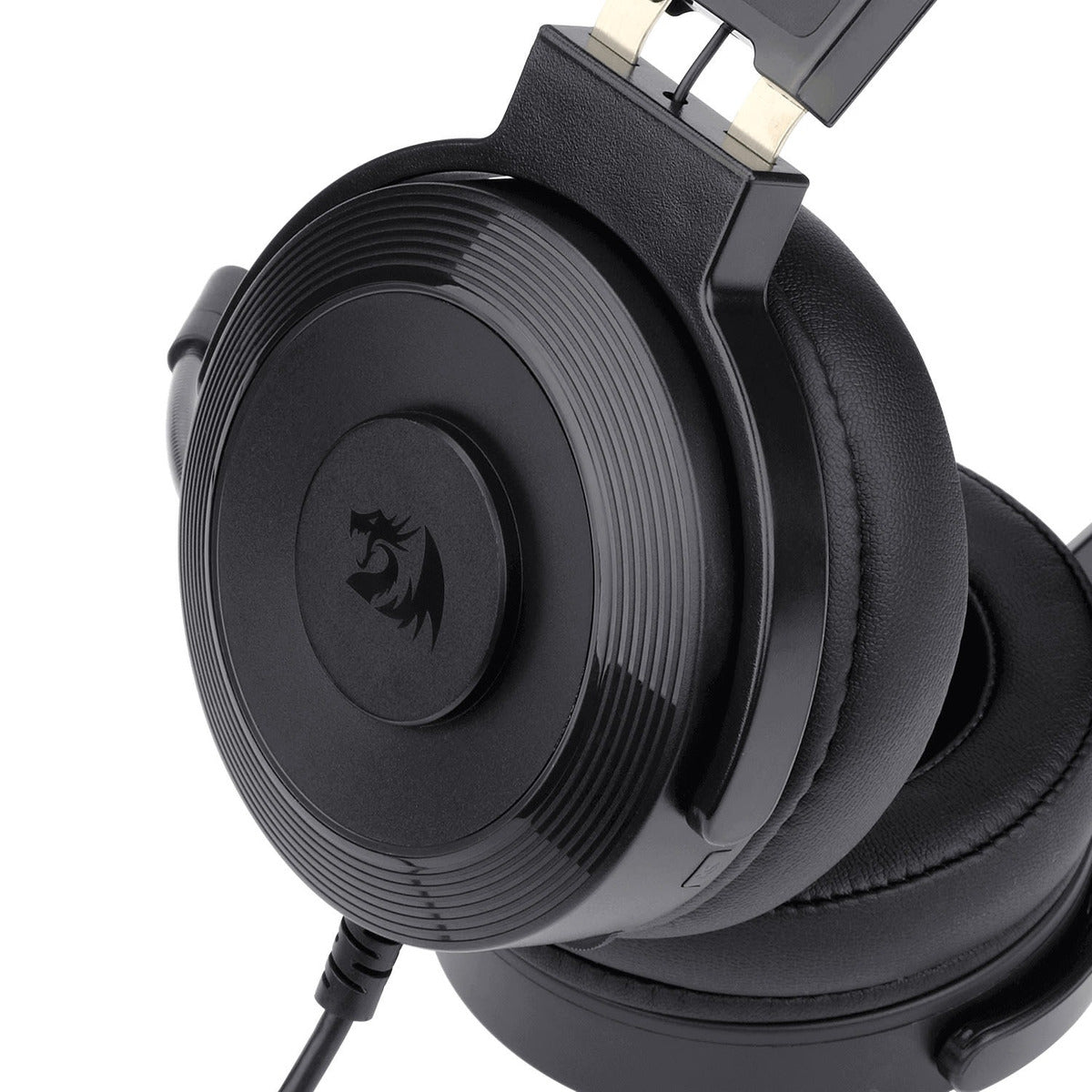 Audifonos USB Redragon Lamia Black Audio 7.1 Con Soporte