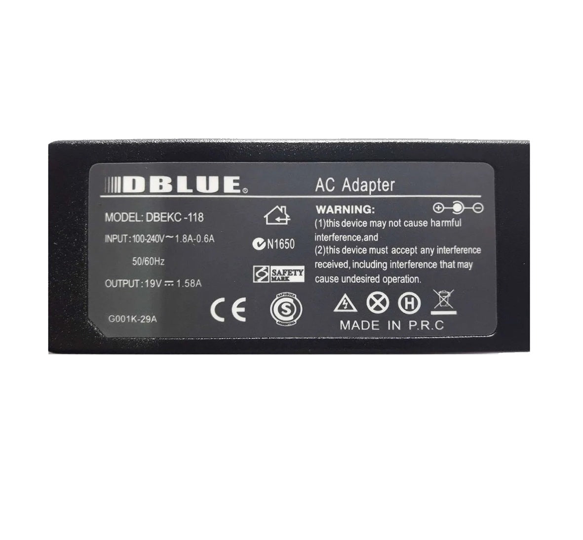 Cargador Netbook Para Hp Dbekc-118 19V/1.58A