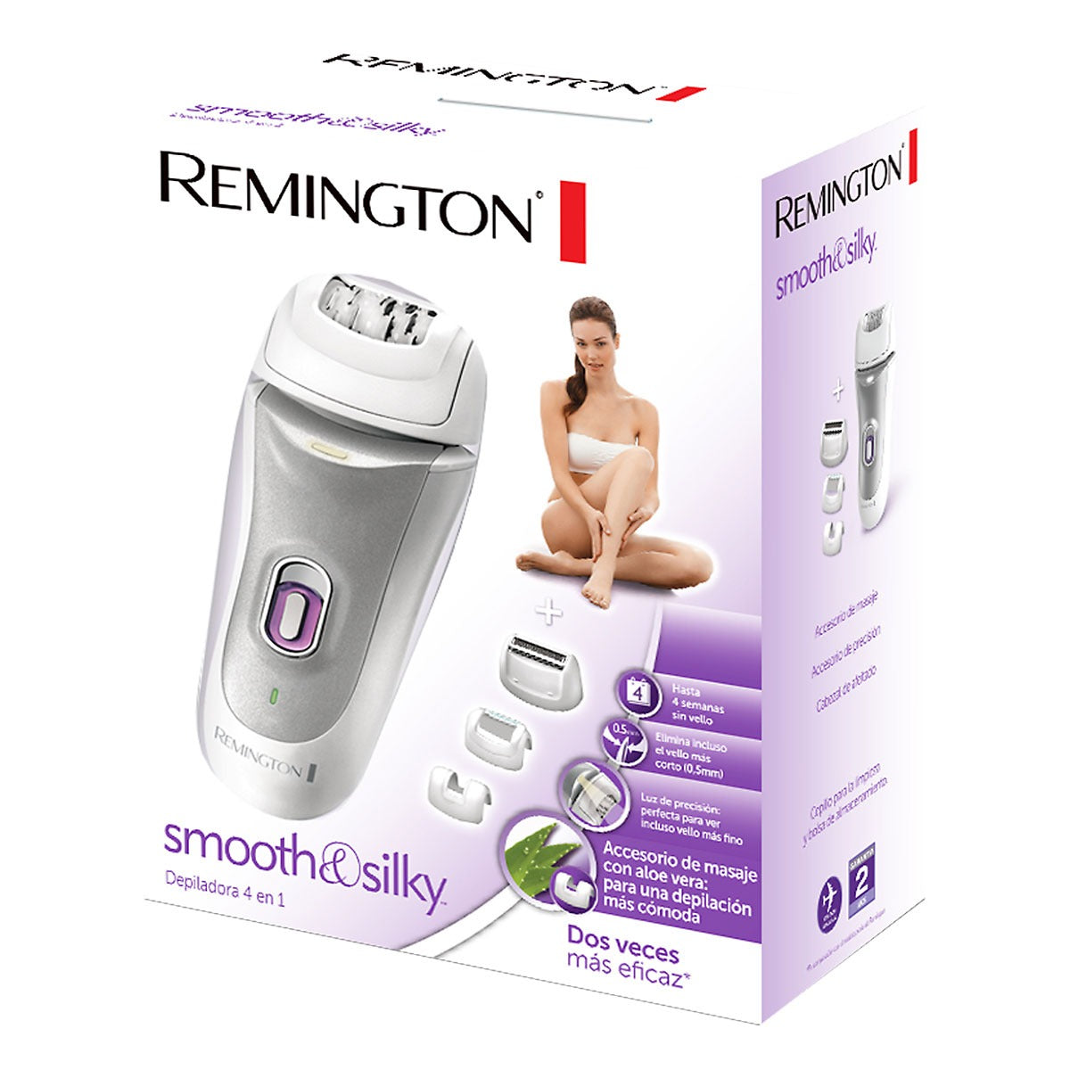 Depiladora Remington Smooth/Sillky Ep7020A