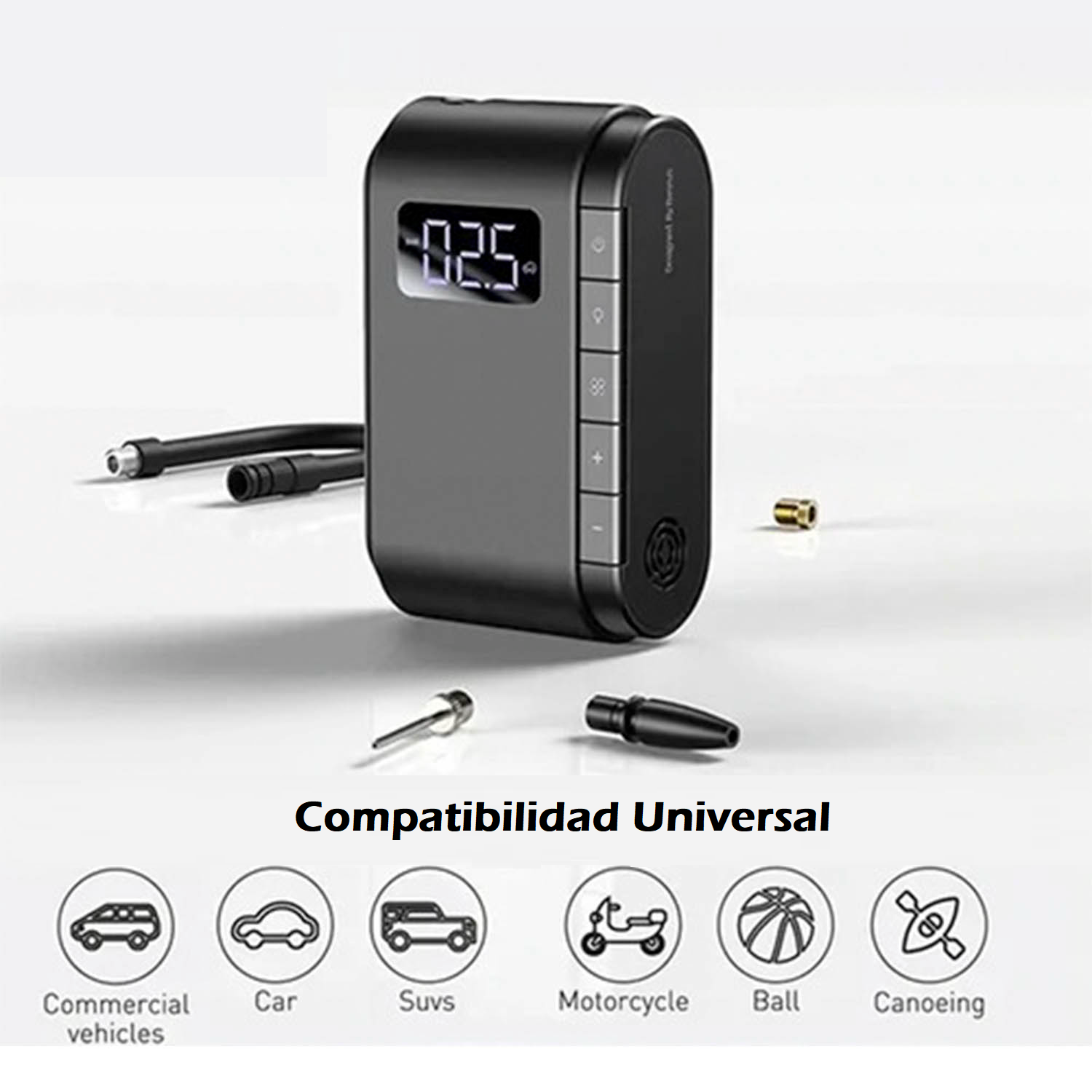 Inflador De Neumáticos Portátil Baseus hasta 150PSI Max