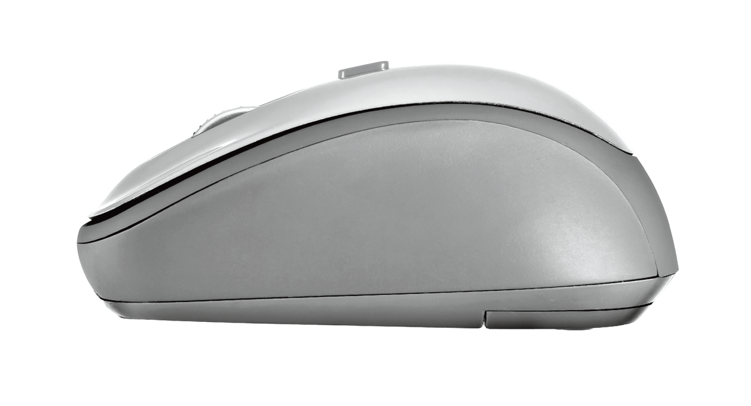 Mouse Inalambrico Trust Desktop Pro 2.4 Ghz Blanco Yvi 23386