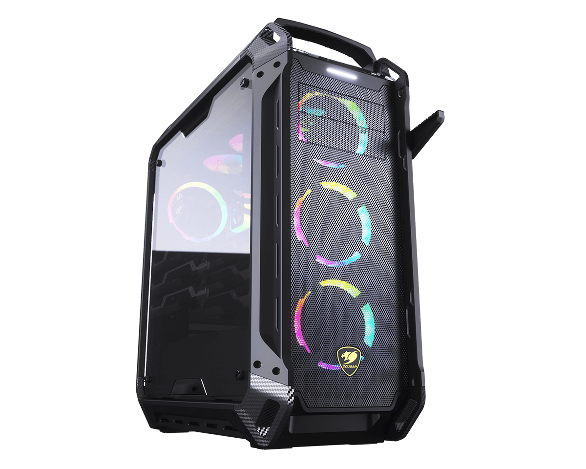 Gabinete Gamer Cougar Panzer Max-G Atx Black Premium Edition