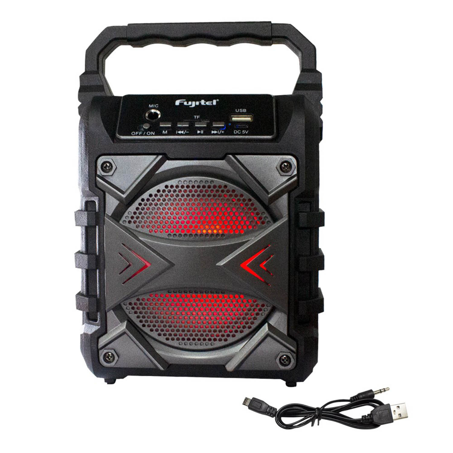 Parlante Portátil Recargable Fujitel TWS/ Bluetooth 5W/ 4010