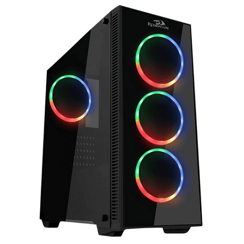 Gabinete Gamer Redragon Sideswipe Vidrio Templado rgb