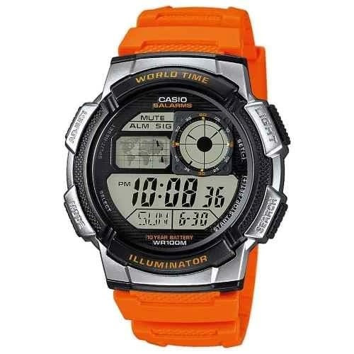 Reloj Casio Naranjo Ae-1000W-4Bvdf