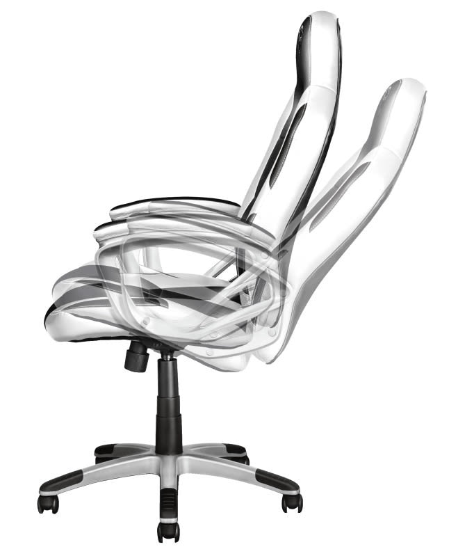 Silla Gamer Trust Gxt 705W Ryon Pro Gaming White 23205