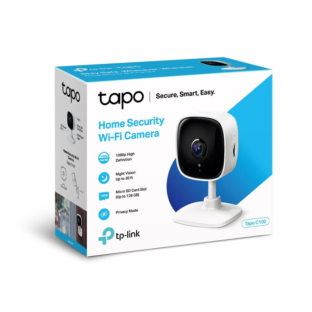 Cámara De Seguridad Wifi Tp-Link 1080P Full HD Tapo C100