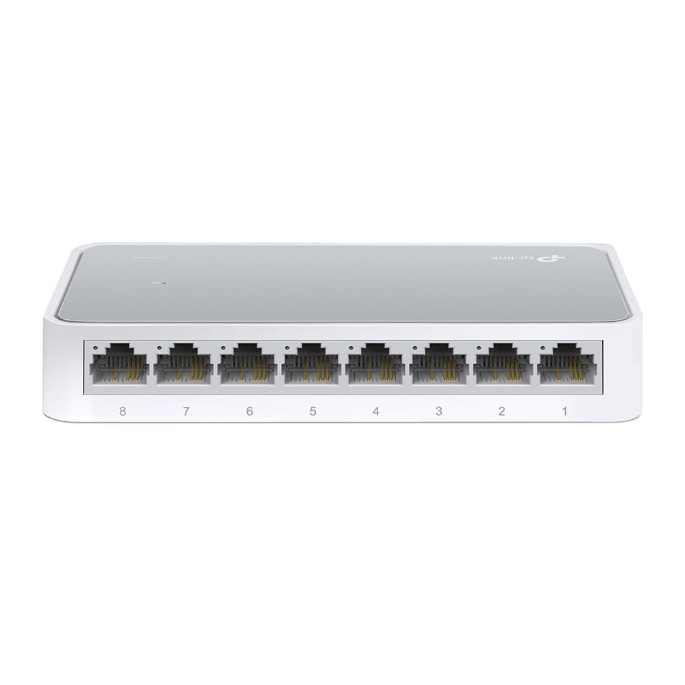 Switch TP-Link 8 Puertos LAN 10/100 Mbps TL-SF1008D
