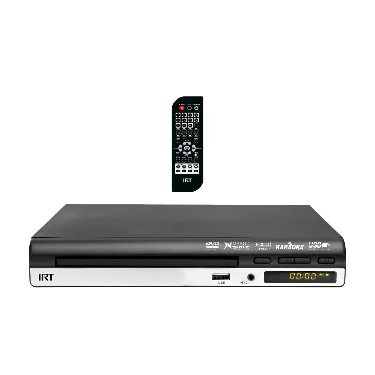 Reproductor Dvd Irt Con Función Karaoke Rca / Usb /Mp3