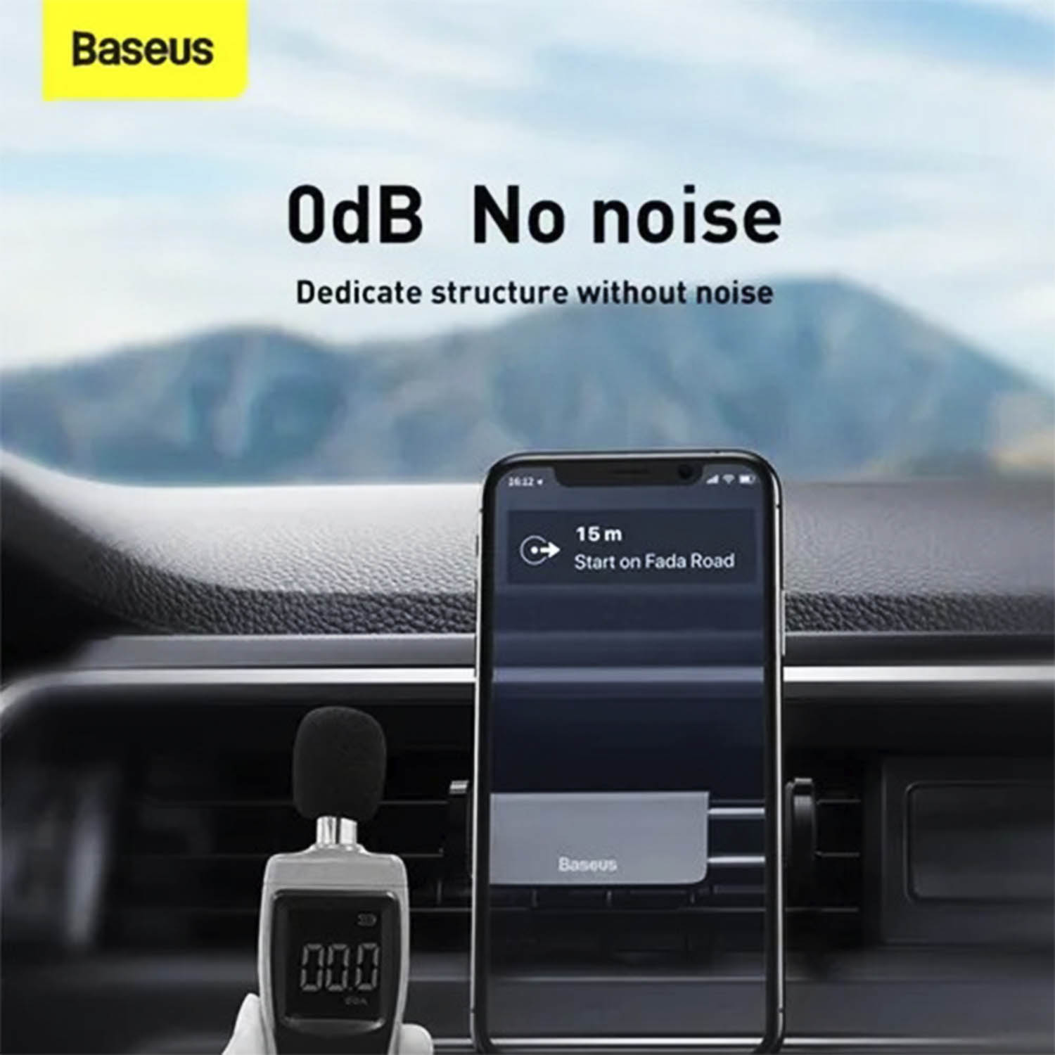Soporte de Smartphone para Autos Premium Baseus Sugp-01