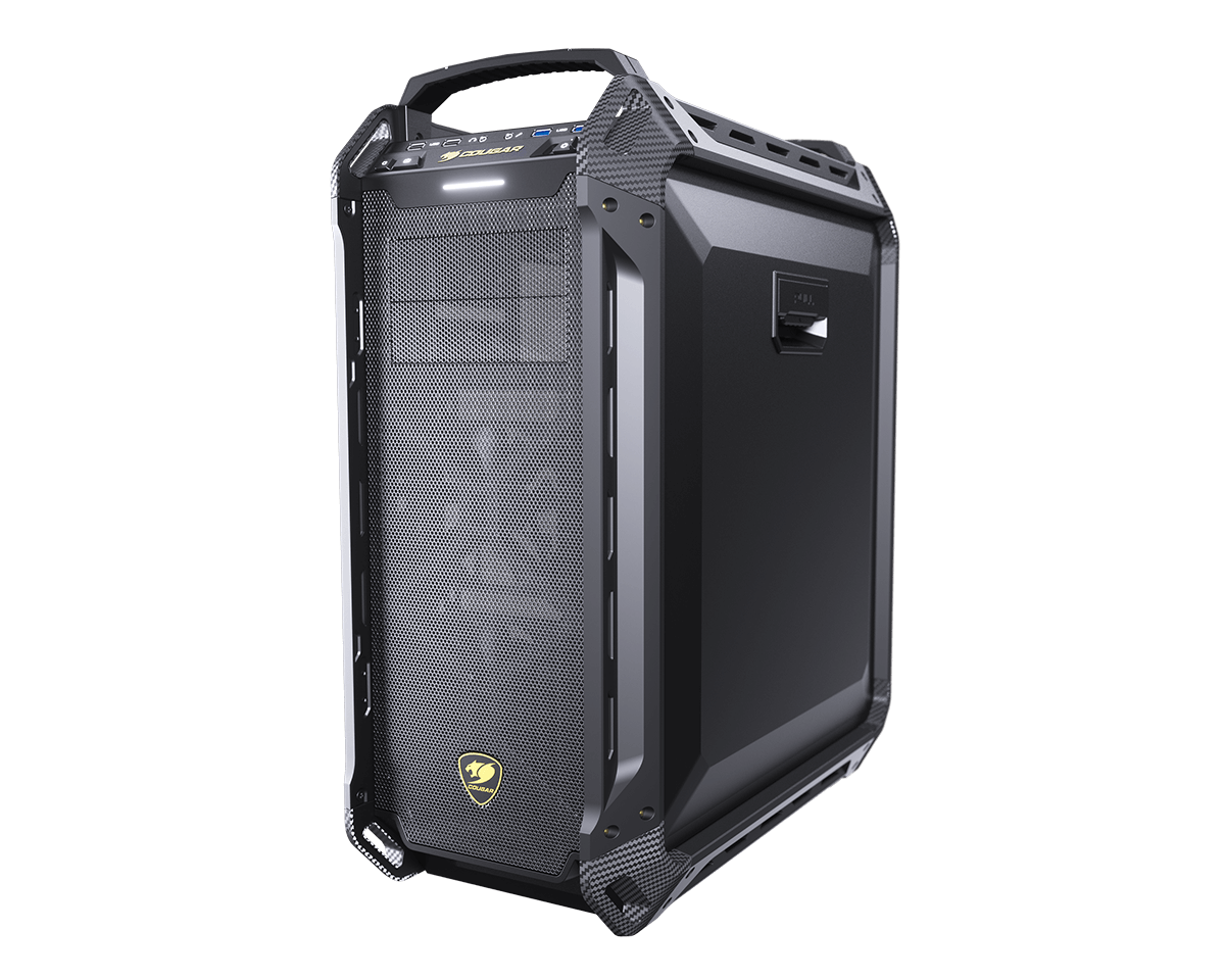 Gabinete Gamer Cougar Panzer Max-G Atx Black Premium Edition