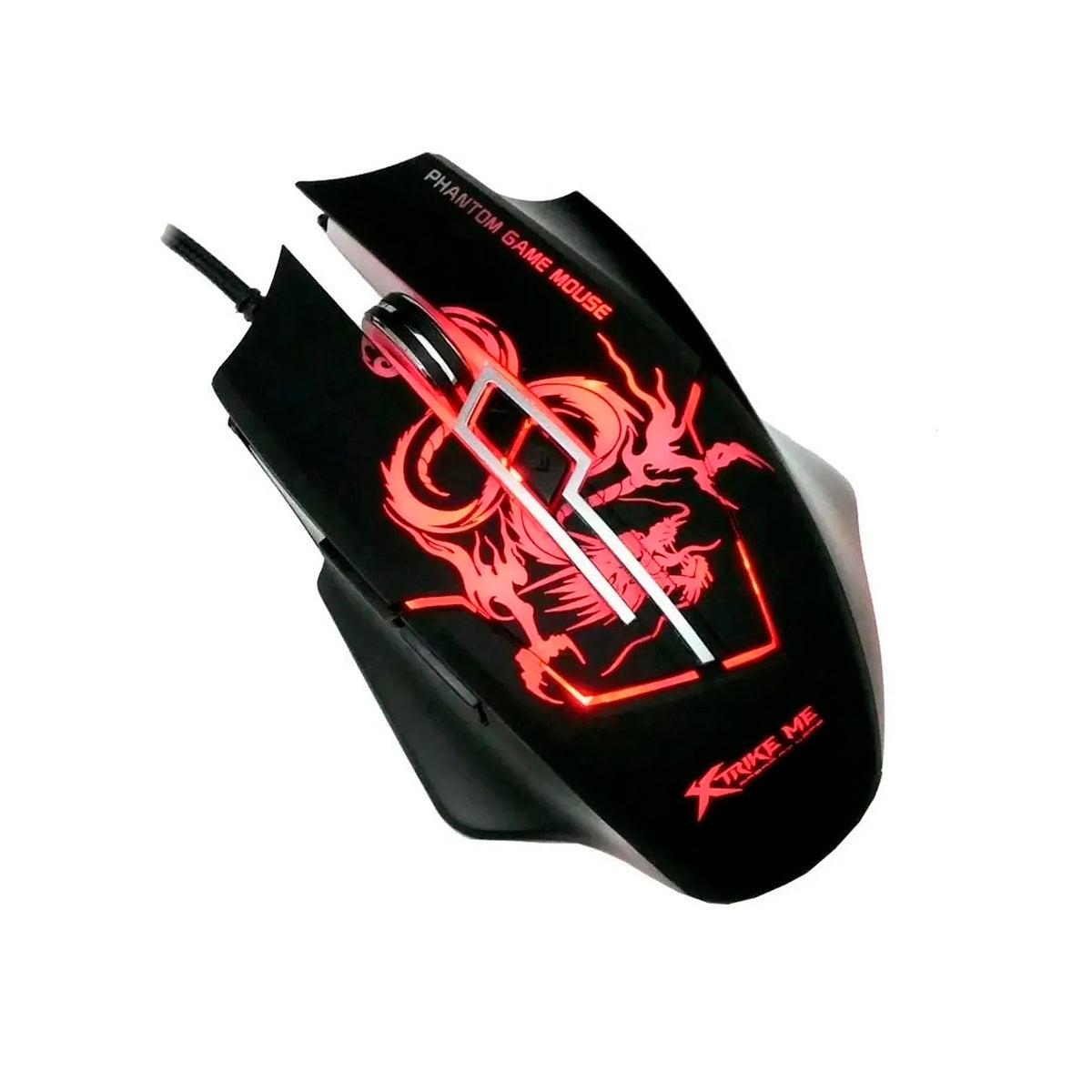 Kit Mousepad + Mouse Gamer Xtrike-Me con Iluminación Led Rgb