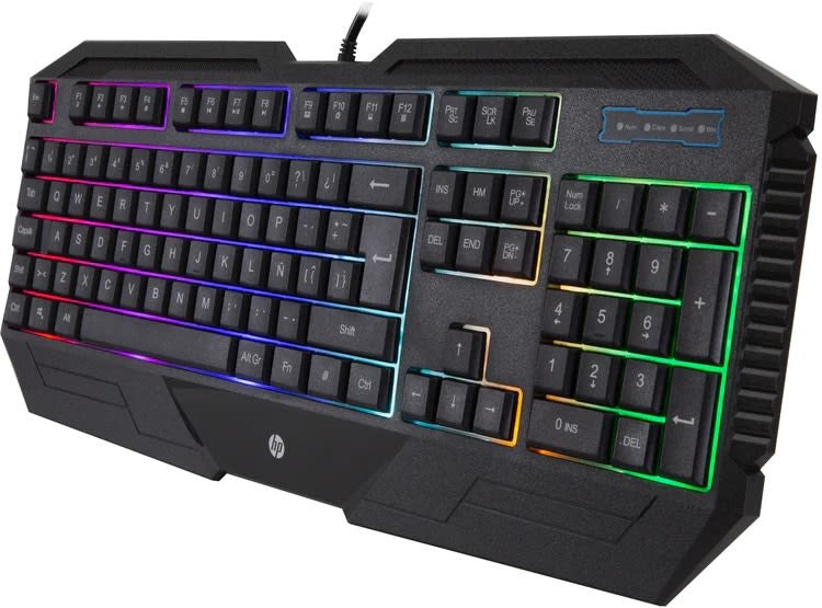Teclado Gamer HP K110 RGB PARA PC/ PS5/ PS4/ XBOX/ N. Switch