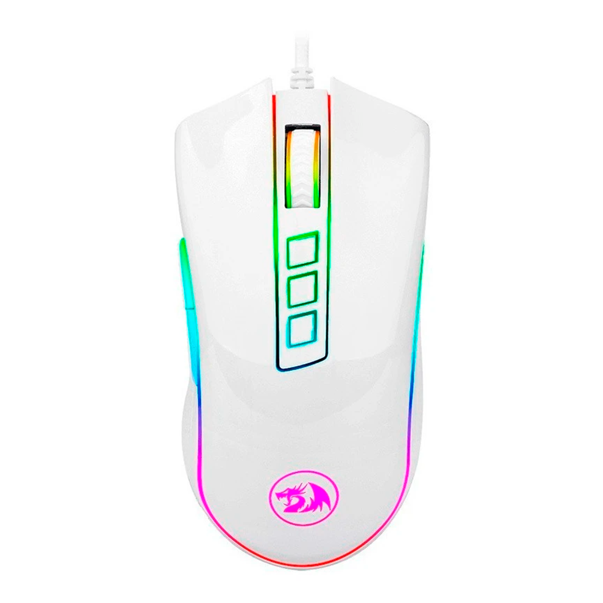 Mouse Redragon Cobra Gamer Blanco M711W Edition Pro