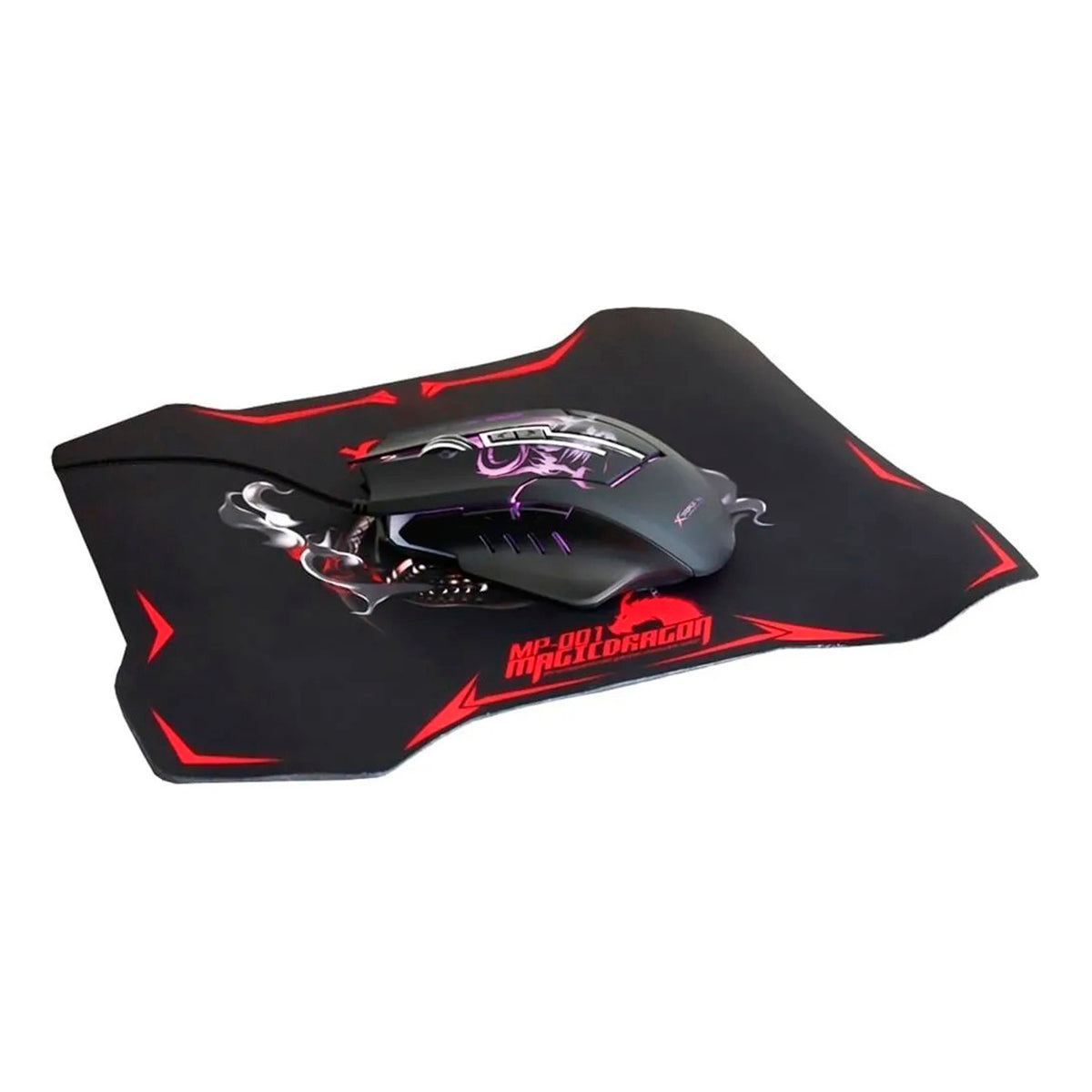 Kit Mousepad + Mouse Gamer Xtrike-Me con Iluminación Led Rgb