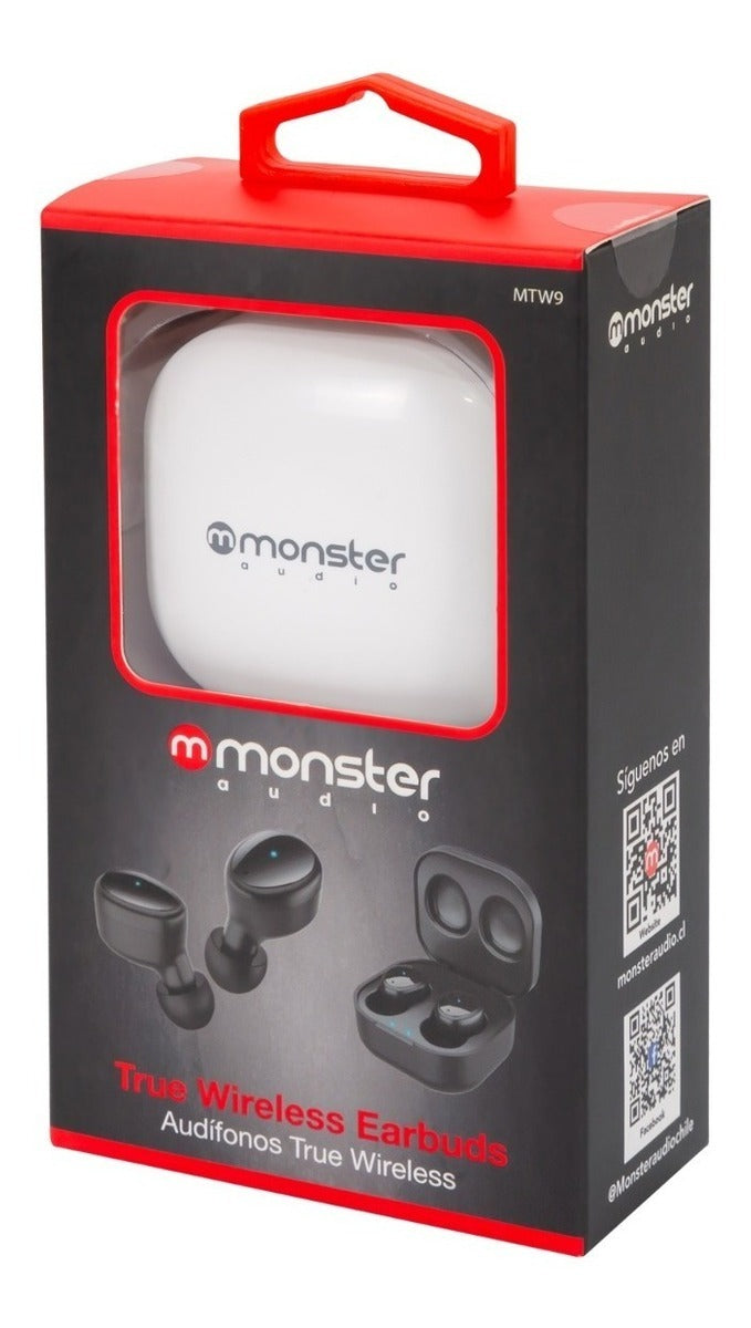 Audífono Monster Audio True Wireless Mtw9 Blanco