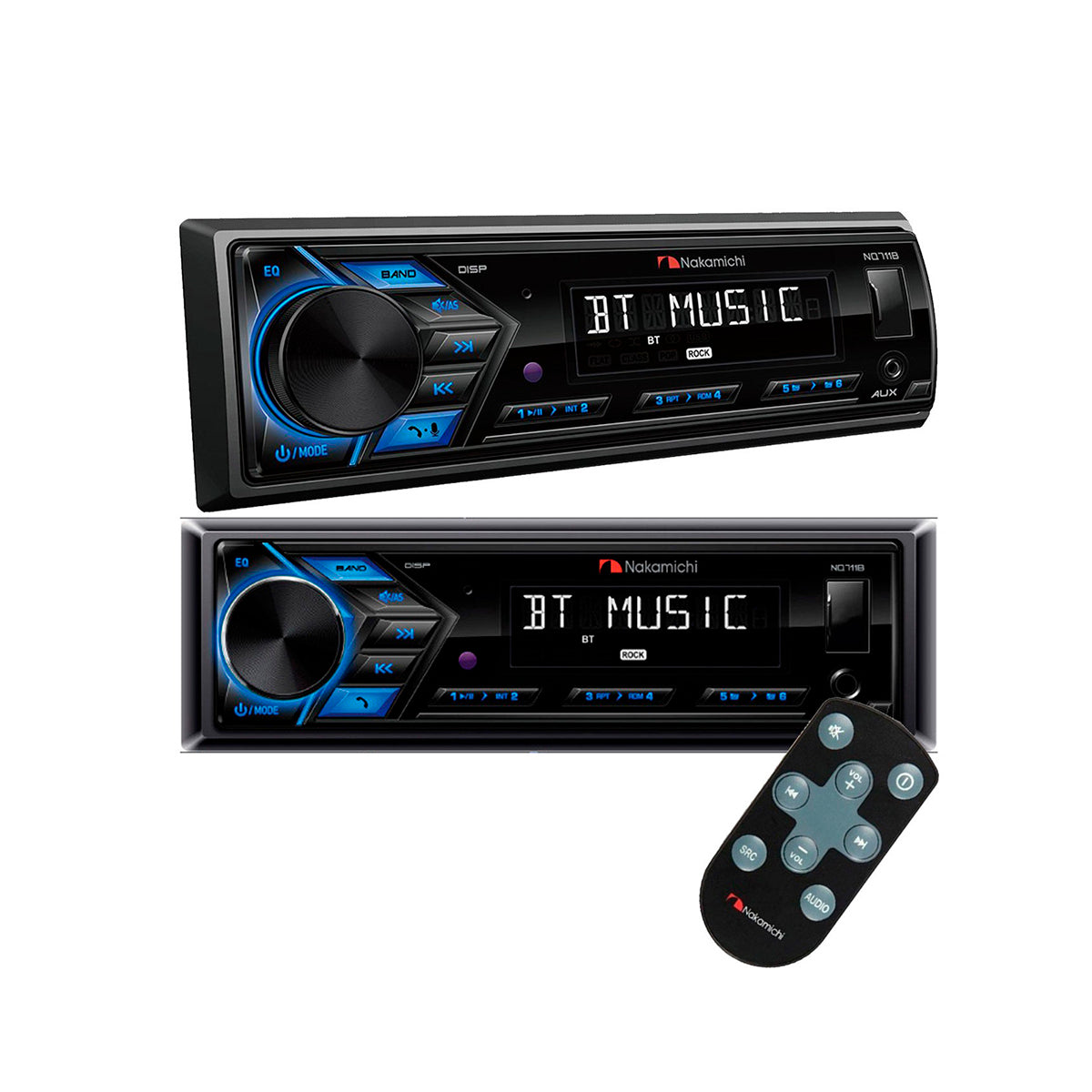 Radio De Auto Nakamichi 1 Din Bluetooth/ Usb Premium Nq711B