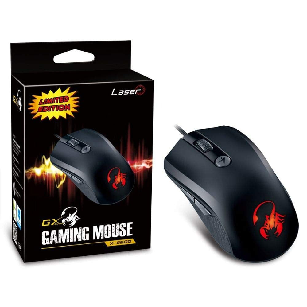Mouse Gamer Sensor Laser Genius X-G600 Pro Gx Gaming