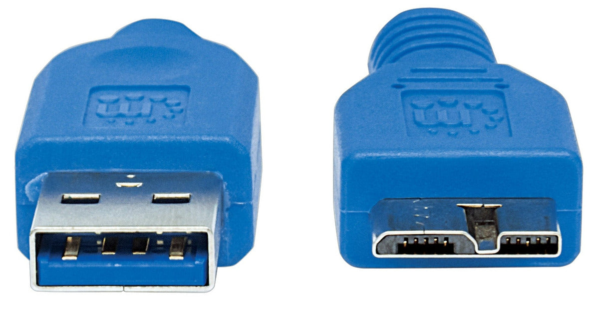Cable De Datos USB 3.0 Manhattan 354318 High Speed