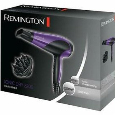 Secador De Pelo Remington D3190 Con Difusor Morado